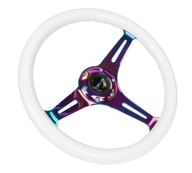 NRG Glow in the Dark Wheel - Neo Chrome | EFparts.com